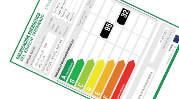 Certificado de eficiencia energética modelo